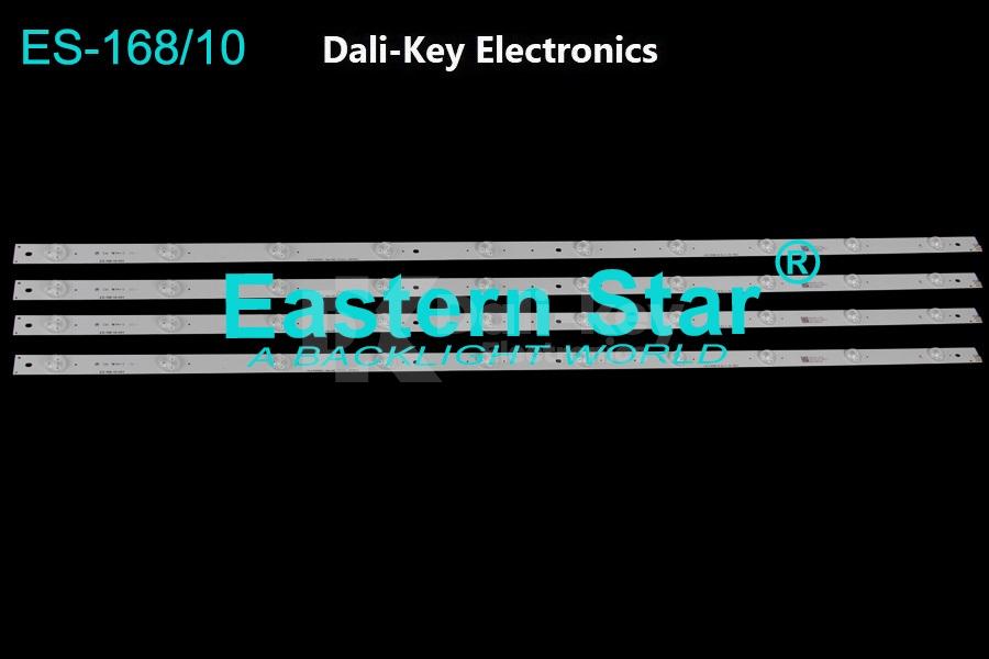 ES-168 Kit 4 barres 10 LED 3V TV CONDOR 43″  LED43C6500
