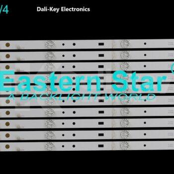 ES-461 Kit 10 barres 4 LED TV Maxwell 50″