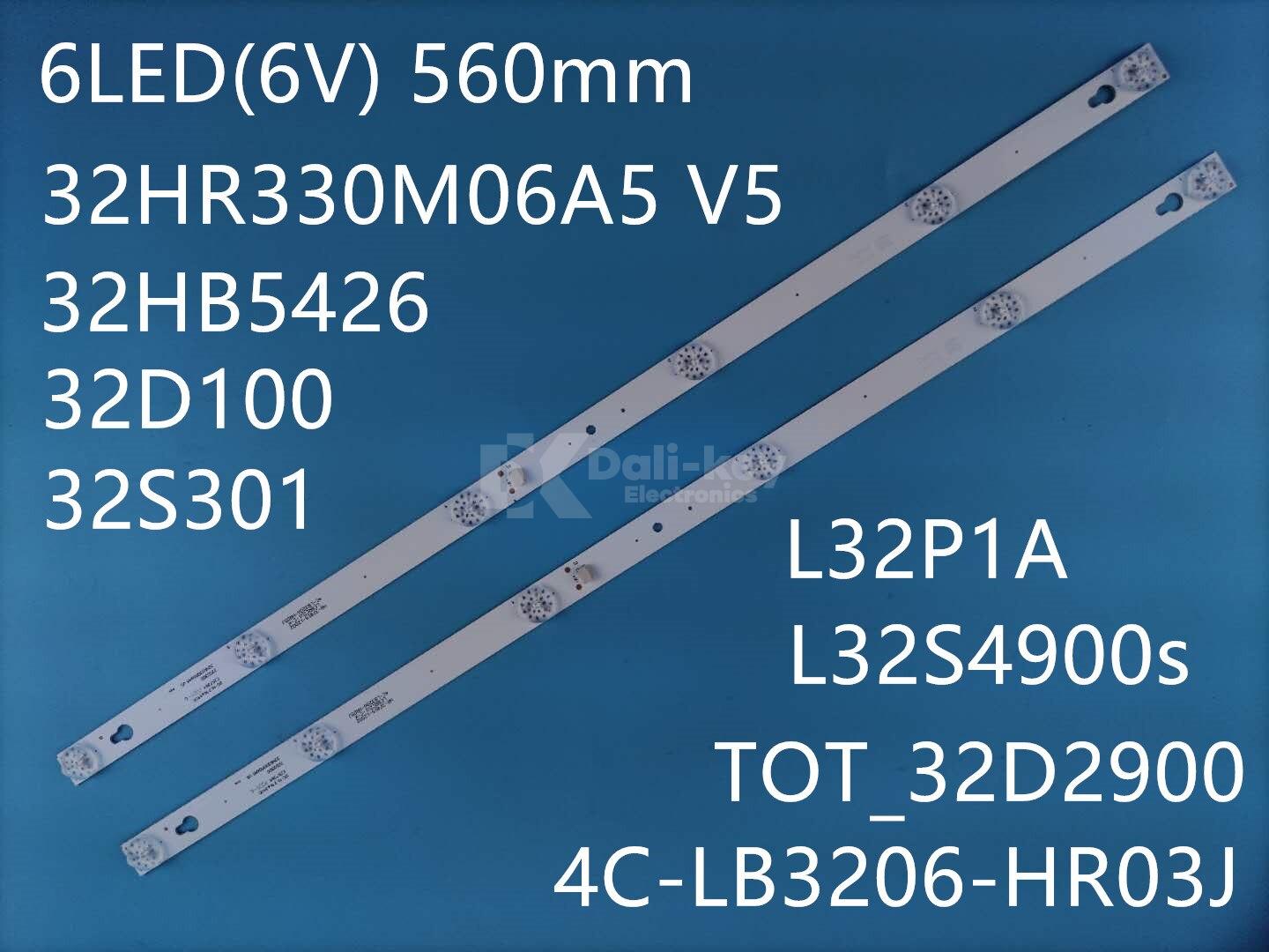 Kit-2-barres-TCL-32-32D2900-32HR330M06A5-V5