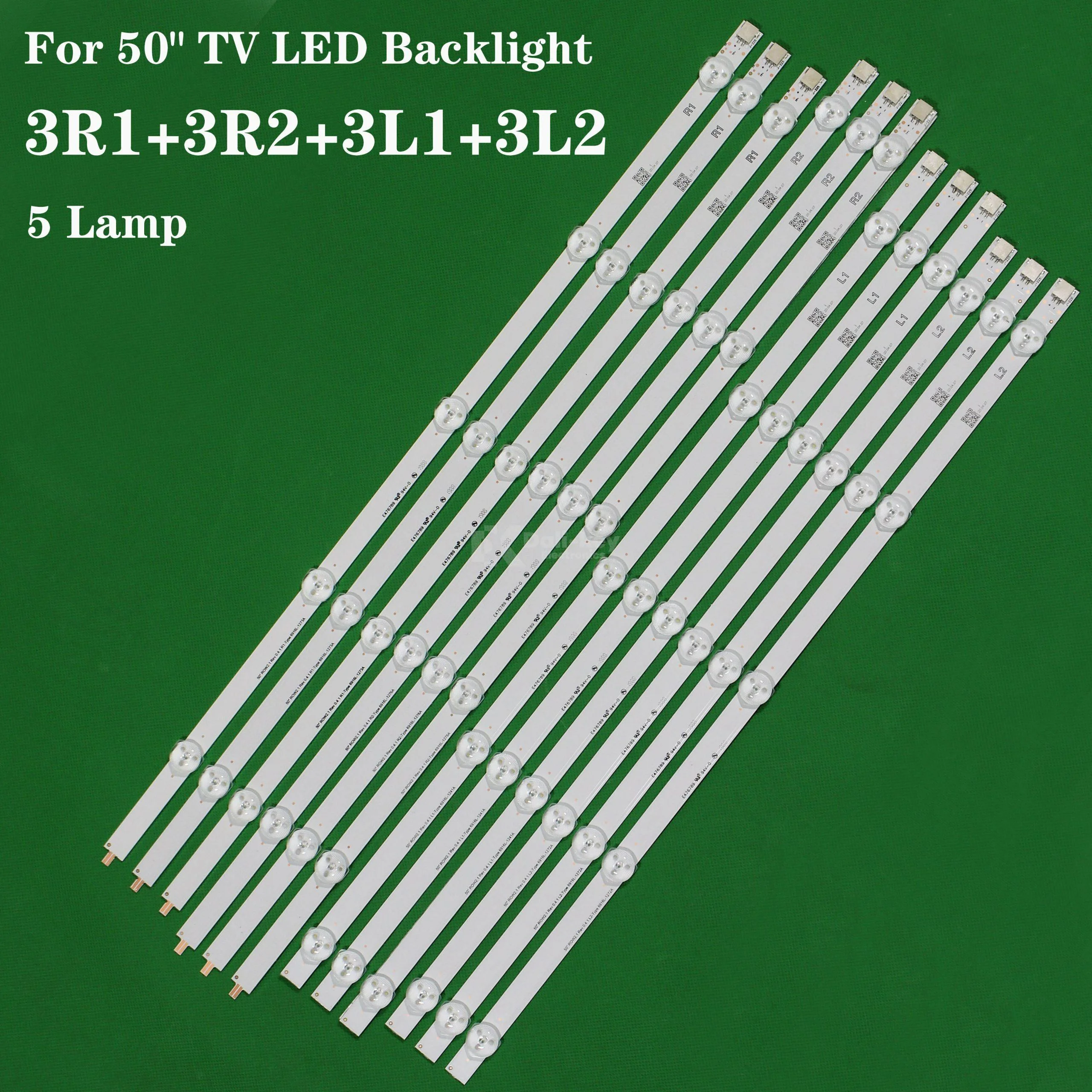 Kit de 3 barres LED TV Samsung 40″ 13 LED +12 LED + 13 LED série EH -  Dali-KeyElectronics