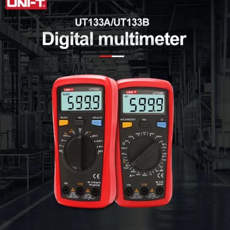 Multimètre numérique avec capacimètre (mesure condensateur) et  rétroéclairage - Ma Carte Électronique