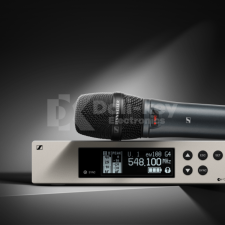 WF-759 Kit récepteur avec 2 microphones professionnel sans fil LCD