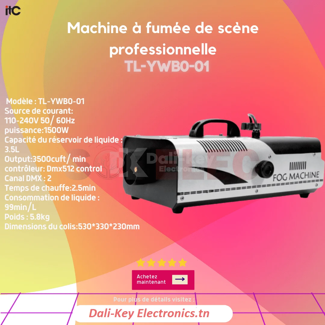 Liquide de machine à fumée 4.5 litres - Dali-KeyElectronics