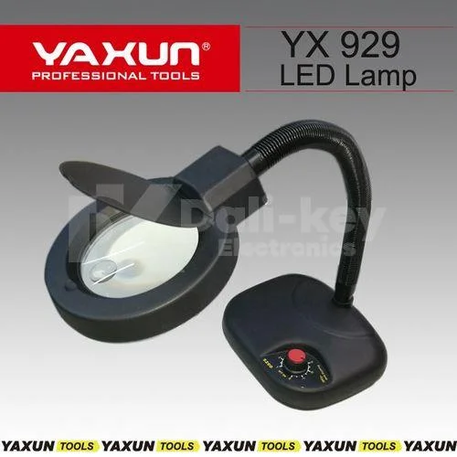 YX-929 Lampe loupe LED de bureau avec contrôle de la luminosité
