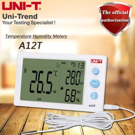 A12T Temperature Humidity Meter - UNI-T Meters