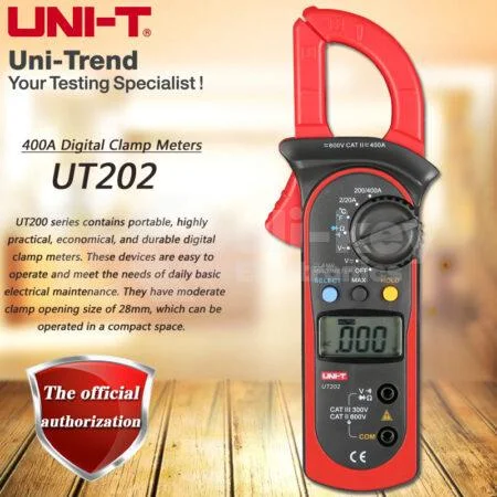 UT17B PRO Multimètre numérique automatique professionnelle mesure la  température - Dali-KeyElectronics