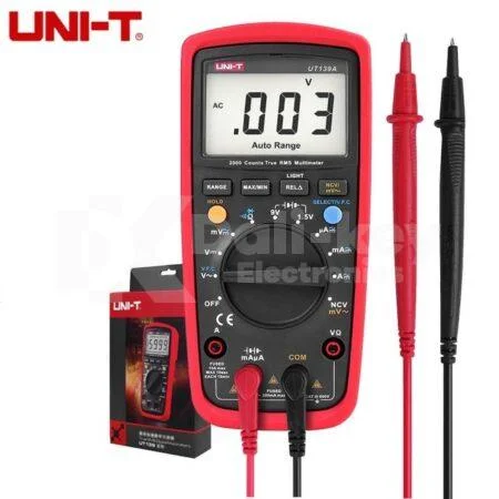 UT17B PRO Multimètre numérique automatique professionnelle mesure la  température - Dali-KeyElectronics