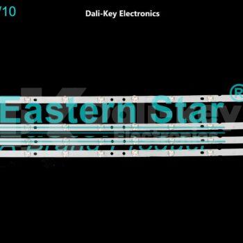 ES-4575 Kit de 4 barres 10 LED 6V TV 43"