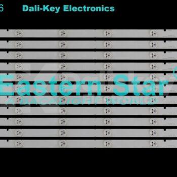 ES-3510 Kit 11 barres 6 LED 3V TV CONDOR 55" LEDN55K20DP