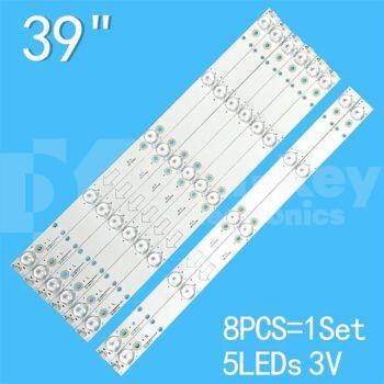 ES-4665 Kit de 8 barres LED TV TCL 39"  39B2600
