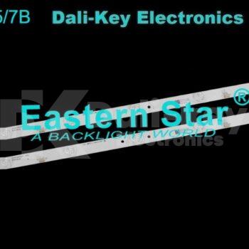 ES-125 Kit 2 barres 7 LED 6V TELEFUNKEN TV 32"