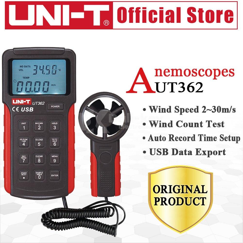 Anémomètre Numérique VEVOR Bluetooth - Mesure Vent Et Température, Écran LED, IP44